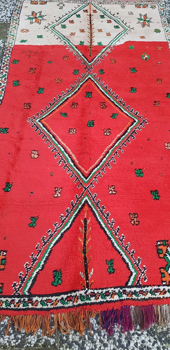 Image 1 of Handgeknoopt Berber kleed wol 229x111cm