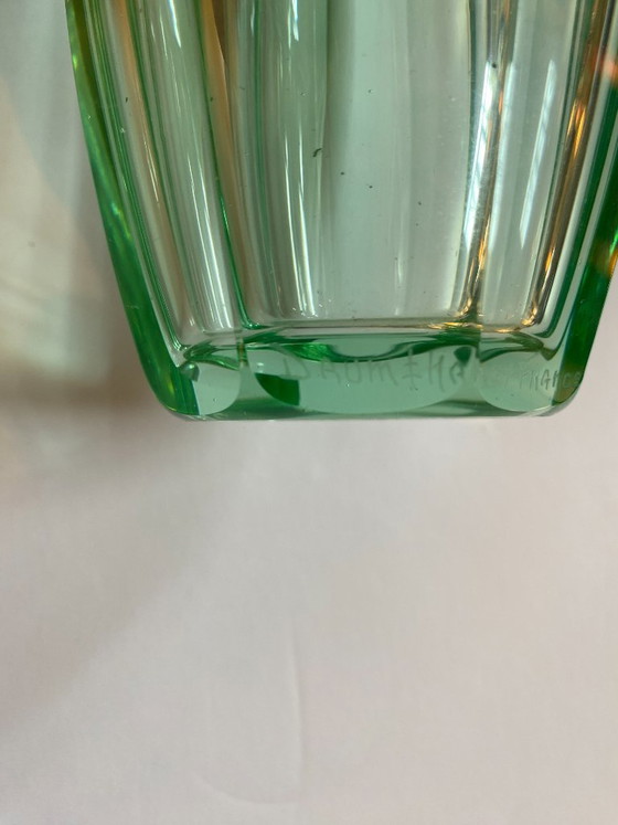 Daum Vase Ouraline Crystal Daum Nancy Signed 1920 – Glass (photo 5 of 7)