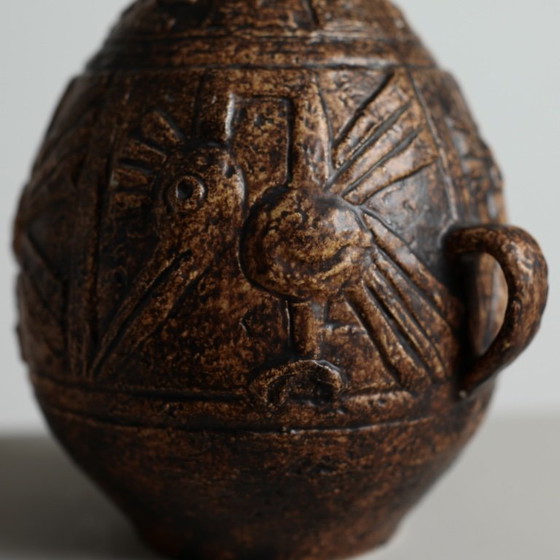 Jasba Model 1690-30 Sculpturale Keramische Vaas, West-Duitsland, c. 1970 – Vazen, Ceramic (photo 7 of 13)