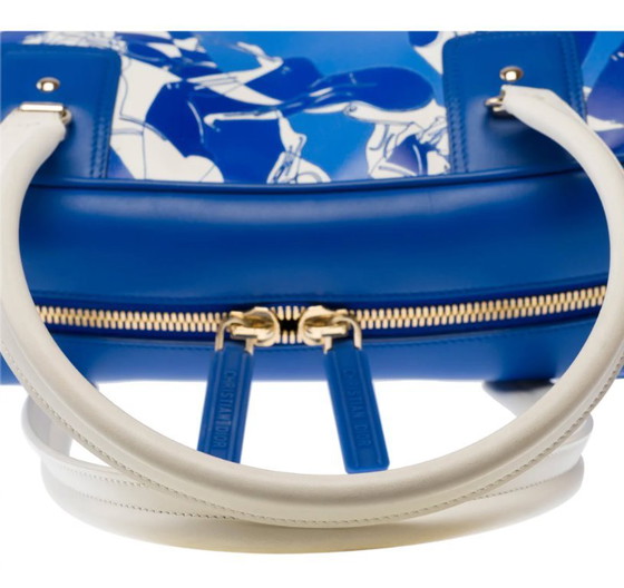 Image 1 of Borsa DIOR in cuoio blu - 103337