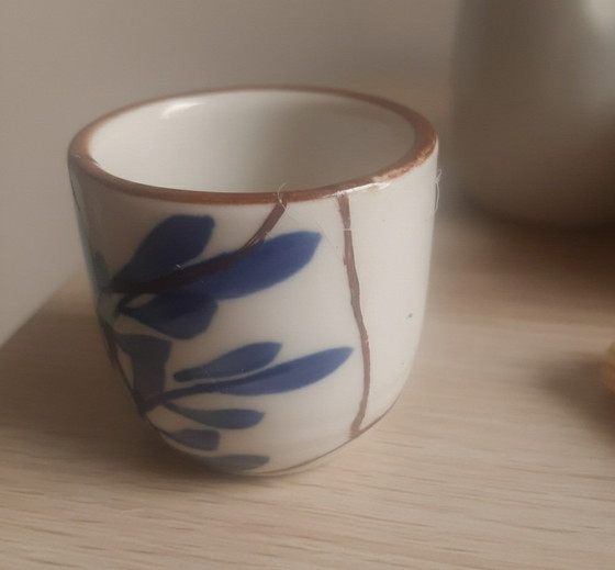 Image 1 of Handwerklicher Sake-Service – Kintsugi & Design Wabi-Sabi