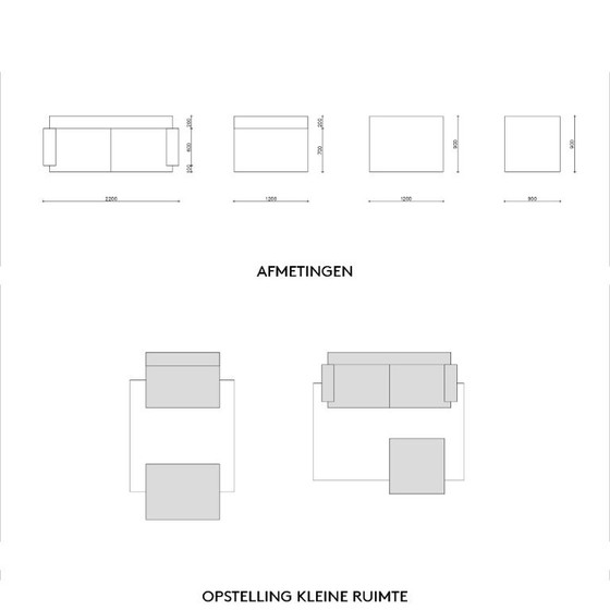 4-piece DEMA (IT) seating area, wool – 3-5 seaters (photo 7 of 8)