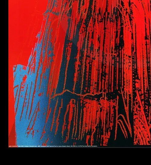 Image 1 of Warhol, Andy - Kölner Dom / Dom van Keulen (rood) - Kunstdruk