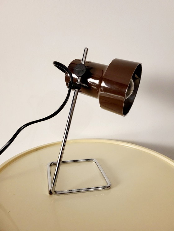 Image 1 of Lampe de bureau vintage du milieu du siècle, conçue par NF Luminaires, probablement des années 1970.