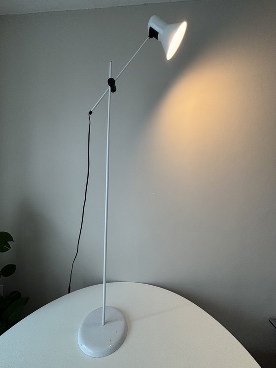 Image 1 of Veneta Lumi Floor Lamp | White Edition | Rare | Pop-art | Memphis Milano Style
