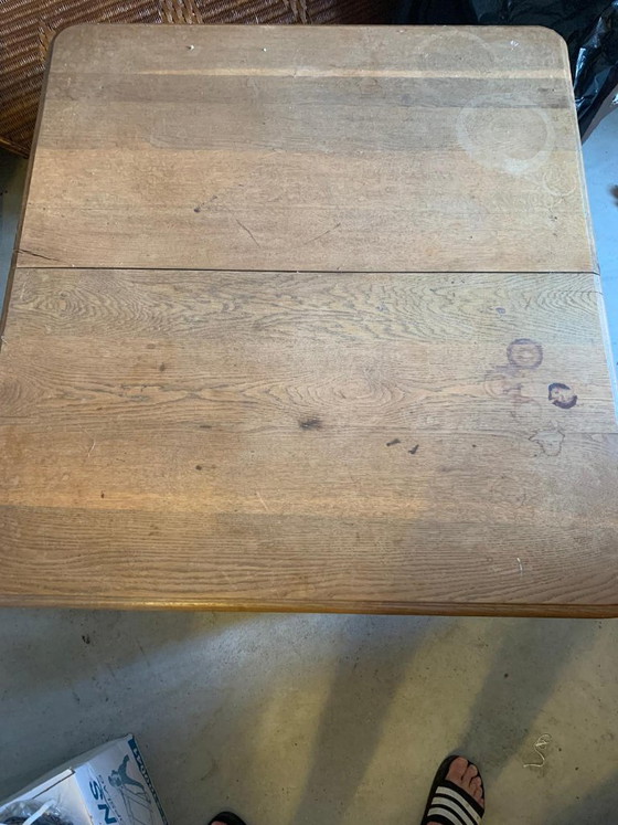 Image 1 of Solid oak coffee table