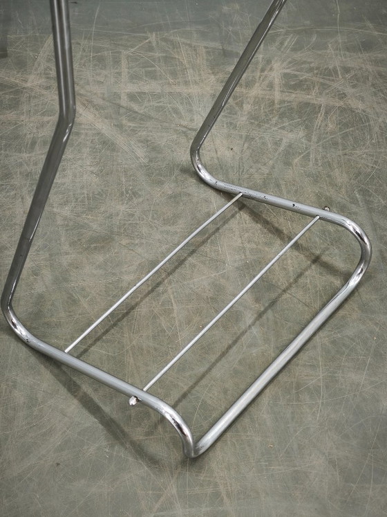 Image 1 of Mücke Melder Bauhaus Chrome Valet Stand, Czechoslovakia 1930s