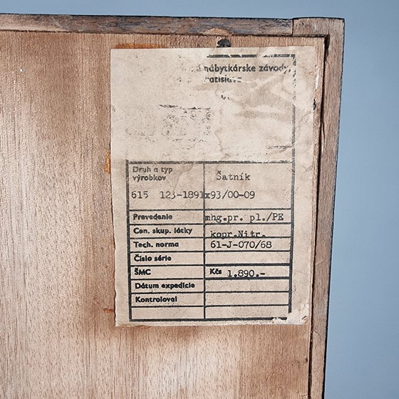 Vintage Kledingkast in Beuken, jaren 70 – Kledingkasten, Wood (photo 2 of 13)