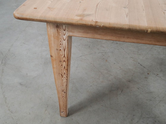 Image 1 of Kiefernholztisch, dänisches Design, 1990er Jahre, hergestellt in Dänemark