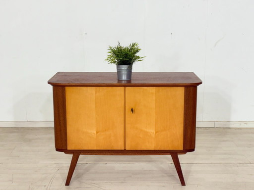 Mid-Century Kommode / Sideboard / Vintage Barschrank – 60er Jahre