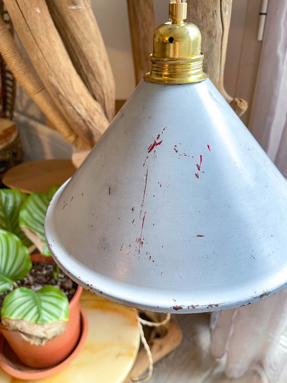 Lampada Portatile Vintage Personalizzabile in Lamiera Smaltata – Illuminazione, Industrieel (photo 5 of 13)