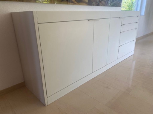 Pastoe Sideboard L Series White – dressoirs, Mdf, Aluminium (photo 2 of 5)