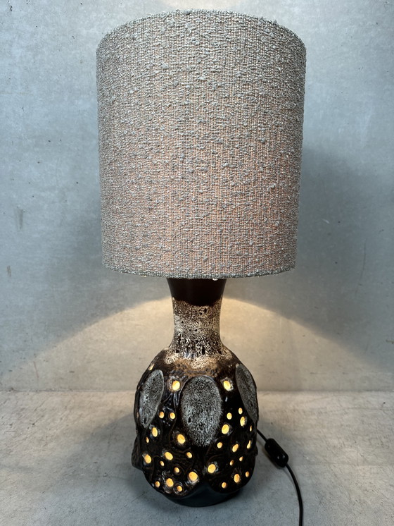 Image 1 of Vintage Fat Lava table lamp - ceramic