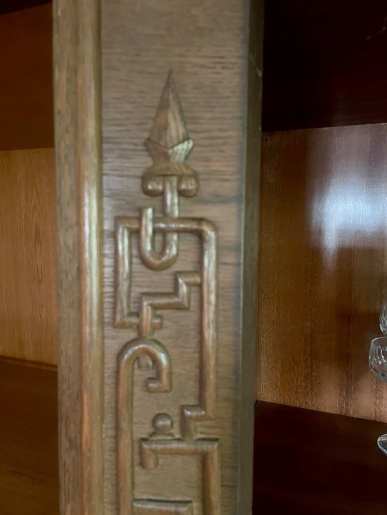 Image 1 of Mobile Art Déco con elementi Chinoiserie