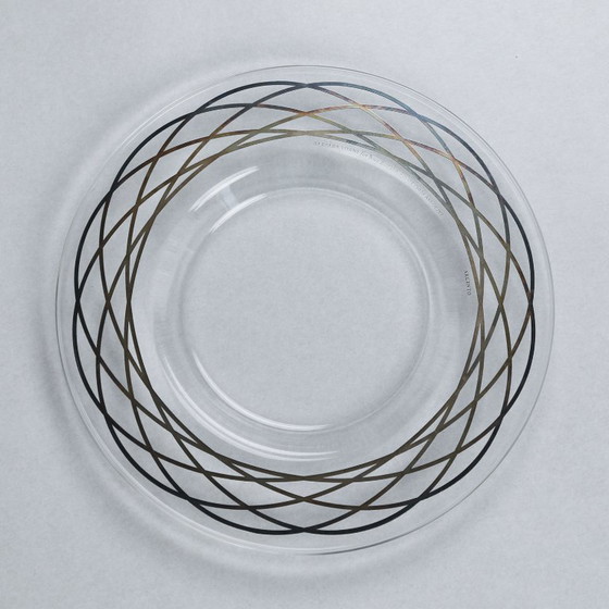 Image 1 of 6 piece plate set by Barbara Forni for Egizia, HWC, Ettore Sottsass Associati
