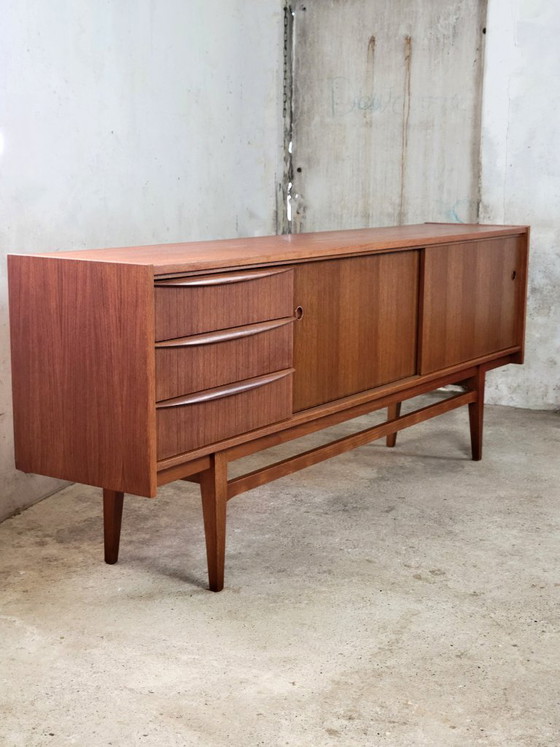 Image 1 of Large Mid Century Modern Sideboard in Teak 1960