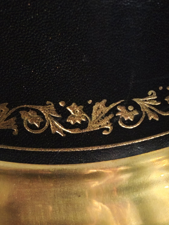 Image 1 of Base de lámpara Monick Schmeltz, Limoges Francia 