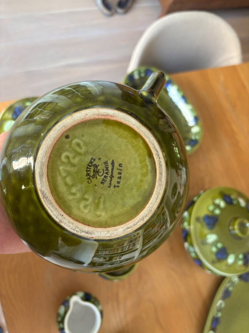 Carstens Keramik Tessin Vaisselle - Vert Vintage – servies, Ceramic