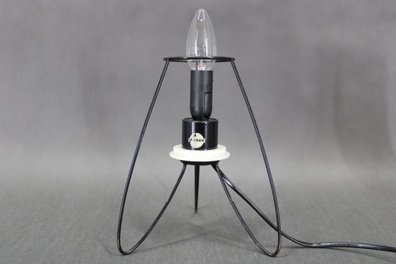 Image 1 of 1960er Tischlampe aus Glas von Pokrok Zilina, Tschechoslowakei