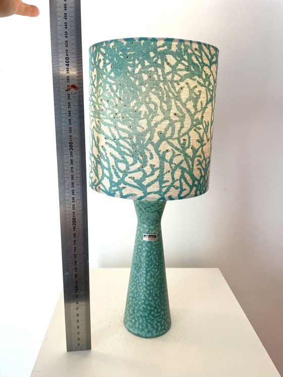 Image 1 of Very narrow Scheurich vase lamp - cordless - sideboard lamp