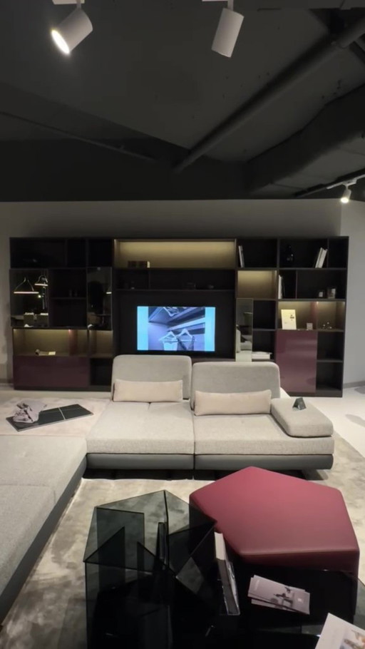LAZZONI Manhattan Muebles TV y estantería