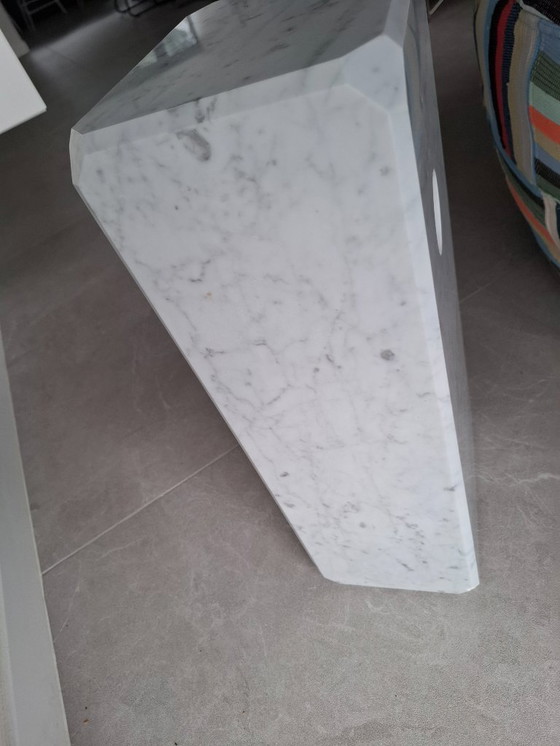 Image 1 of Flos Arco - Vloerlamp aluminium/geborsteld/geolijst/marmer wit/