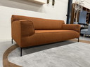 Design on Stock Bloq Bench 2.5 Seater Terra Fabric
