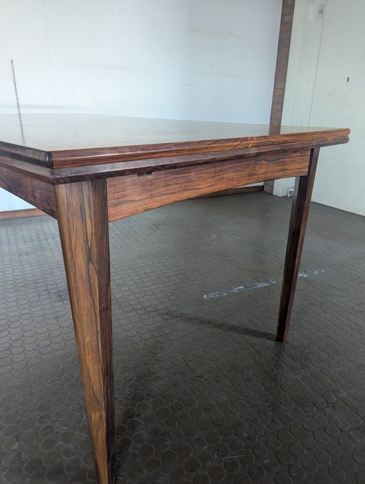 Table de salle à manger vintage extensible en bois de rose, Danemark
