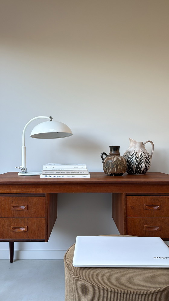 Image 1 of Vintage teak wooden desk