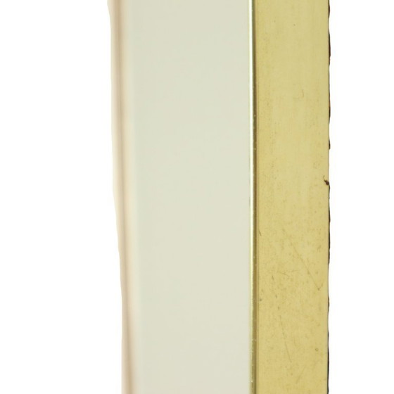 Image 1 of Vintage Rockabilly Freeform Spiegel Goud Fifties