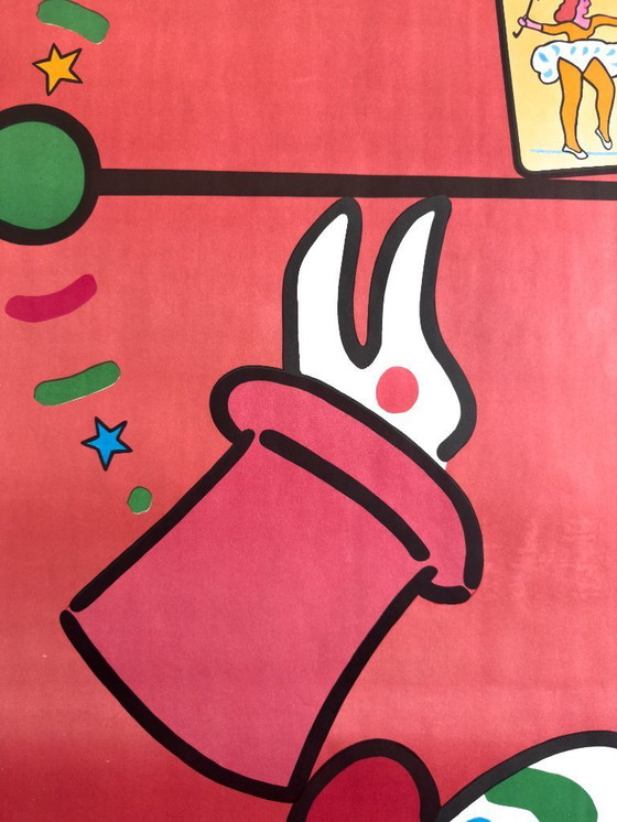 Image 1 of Jan Młodożeniec - Zirkus - 1975 - Original polnisches Zirkusplakat | Plakat Nr. 146 | 98 × 68 cm | Polen