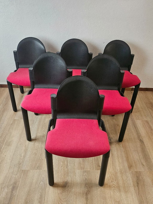 6x Thonet stoelen door Gerd Lange