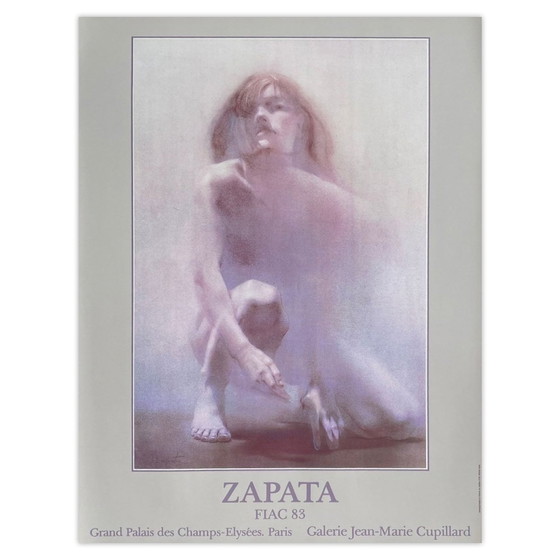 Image 1 of Julio ZAPATA Expo 83 - Galerie Cupillard FIAC poster 1983