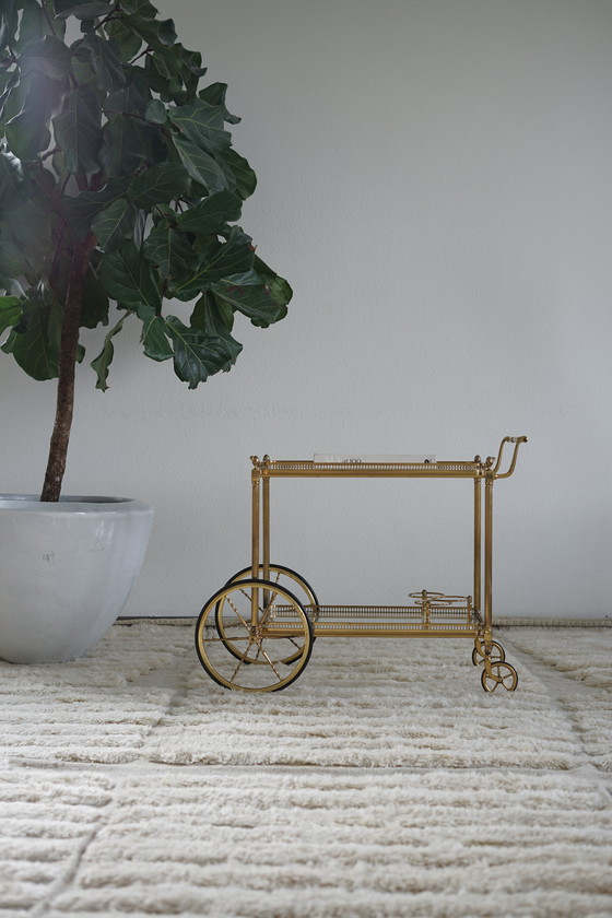 Image 1 of Bellissimo carrello da bar degli anni '50 in perfette condizioni