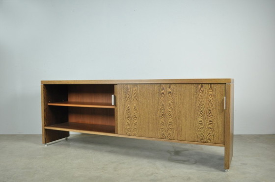 Image 1 of Credenza moderna di design olandese con finitura impiallacciata in wengé, anni '80