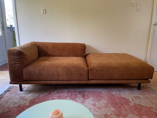 Sofá/chaise longue italiano Meridiani 