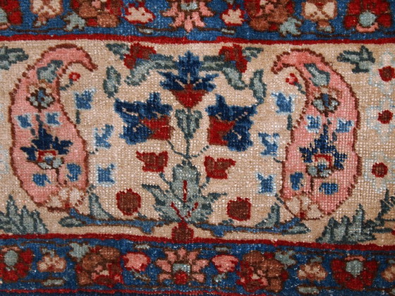 Image 1 of Alfombra persa Tabriz antigua hecha a mano, 190 cm x 292 cm (6,2' x 9,5'), década de 1920 - 1C409