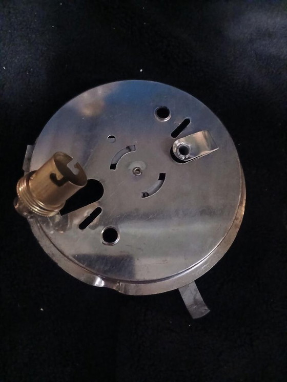 Image 1 of Leuchtend orange-goldene Decken-/Wandleuchte aus den 1980er Jahren