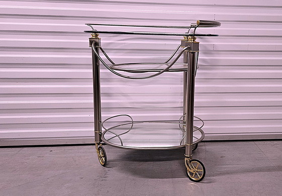 Image 1 of Schöner italienischer Barwagen mit drei Ebenen