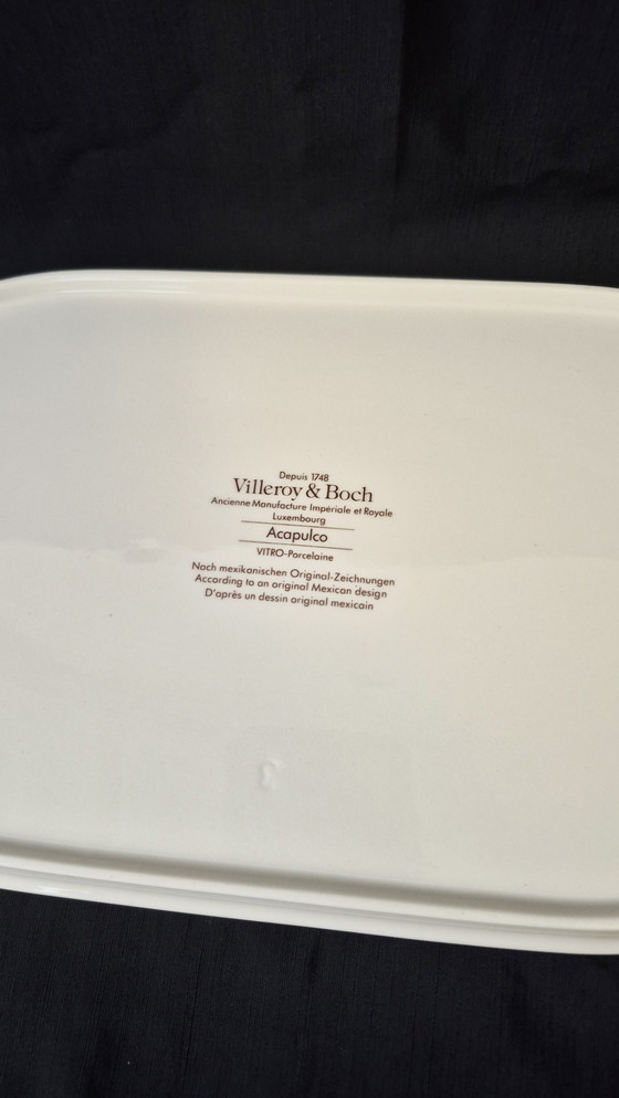 Image 1 of Cuenco/plato con asas Acapulco Villeroy & Boch, 34 cm