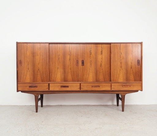 Großes Highboard aus Palisanderholz von Westergaards, 1960er Jahre