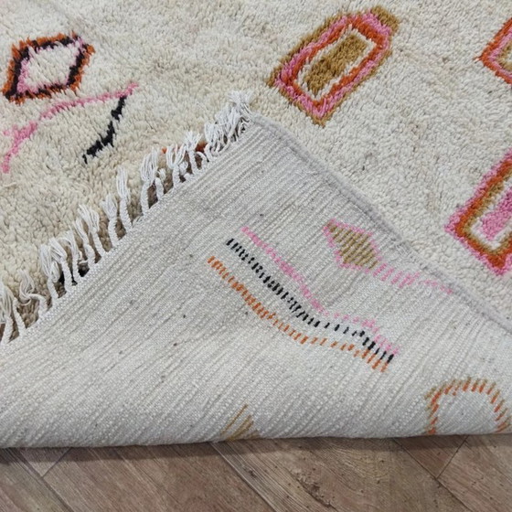 Image 1 of Tappeto in lana Azilal – Arte berbera fatta a mano (232×135 cm)