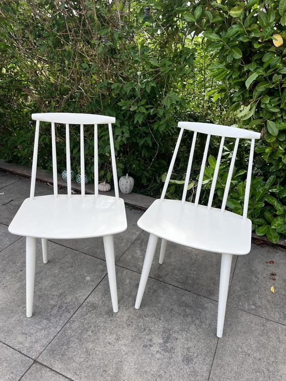 Image 1 of Folke Palsson Danish Mid Century Modern J 77 Chair by FDB Mobler