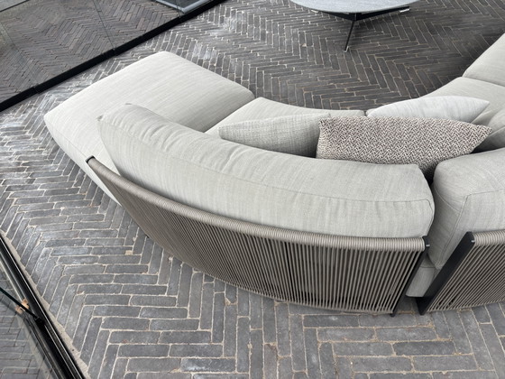 Image 1 of Sofá modular de exterior Flexform Vulcano, 5 piezas, incluye juego de fundas