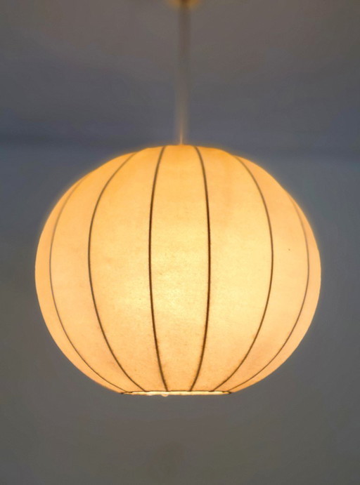 Vintage Cocoon Pendelleuchte von Goldkant Leuchten – hanglampen, Plastic (photo 2 of 8)