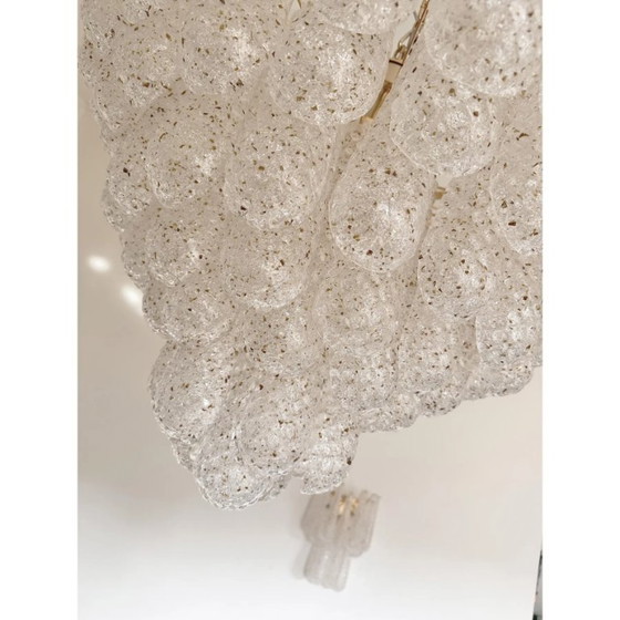 Image 1 of Riesiger italienischer „Conchiglie“-Kronleuchter aus Muranoglas in Gold