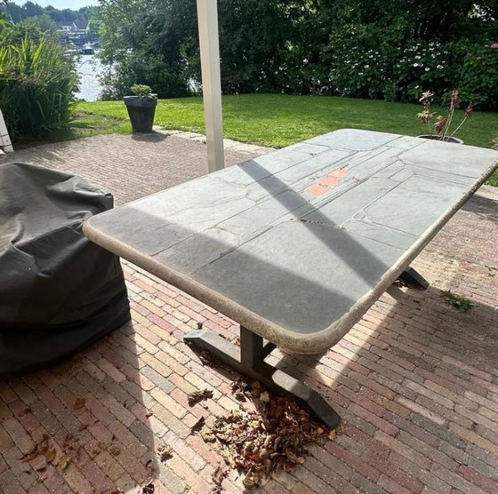 Image 1 of Original Paul Kingma table - signed (1994)