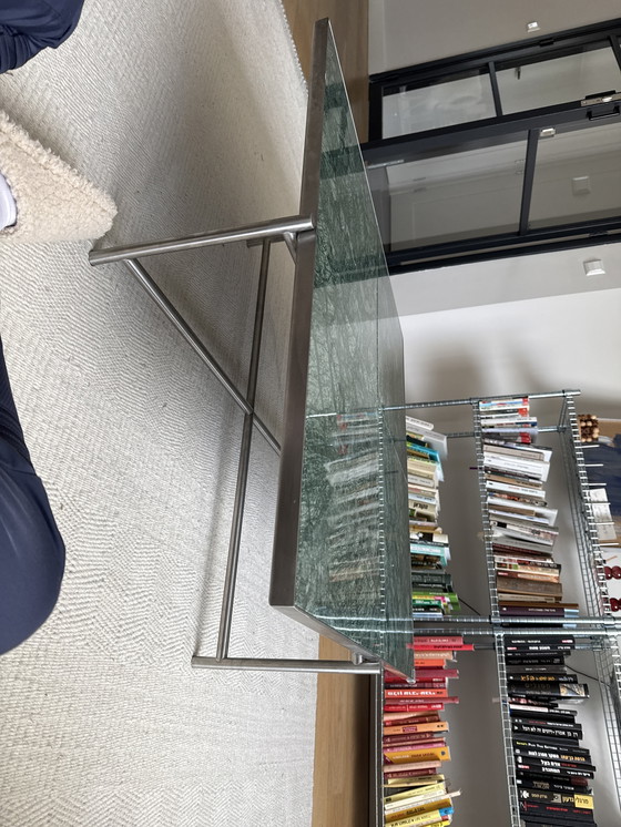 Image 1 of A marble coffee table 