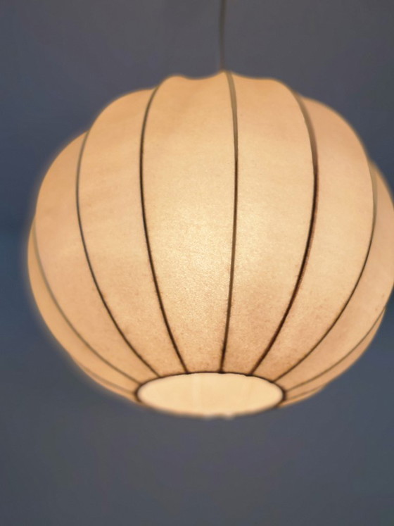 Suspension vintage Cocoon par Goldkant Leuchten – Plastic (photo 3 of 8)