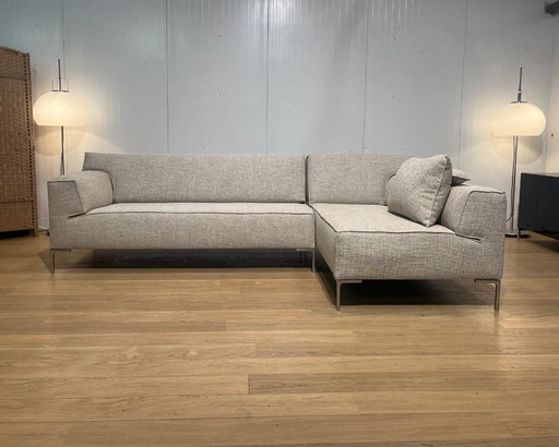 NEU GEPOLSTERT Design auf Lager Bloq Ecksofa Ecru